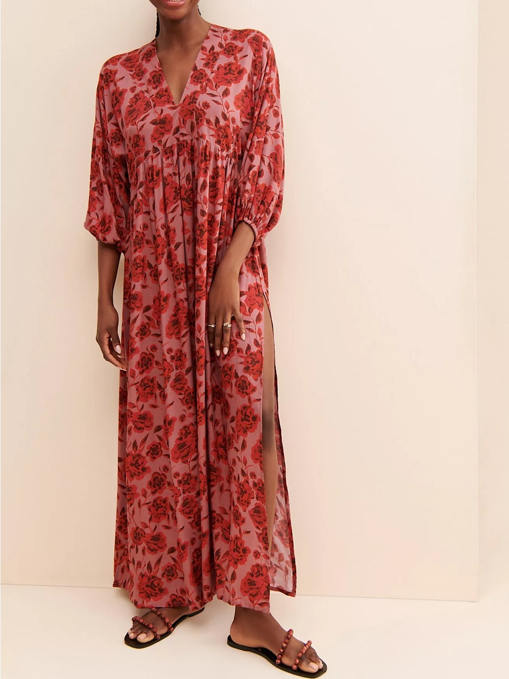 Free People Jen's Pirate Booty High Summer Maxi Dress Size US